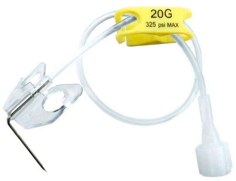 Игла Губера Winged <br>Surecan®️ 20G, 0.9×25мм